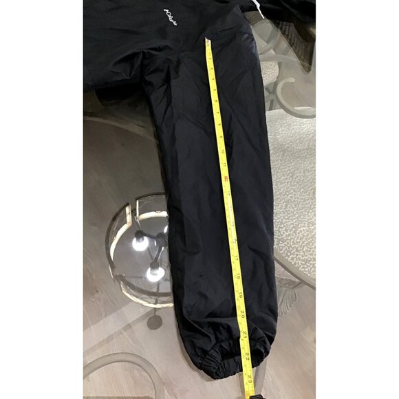 Columbia Black Hooded Lightweight Jacket Zip Front & Drawstring Size L - Picture 5 of 6